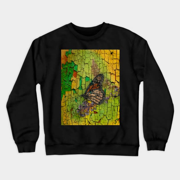 Butterfly Crewneck Sweatshirt by teenamarie23art